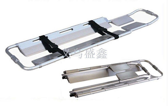 Aluminium alloy shovel stretcher ambulance stretcher detachable stretcher collapsible aluminium alloy fire stretcher