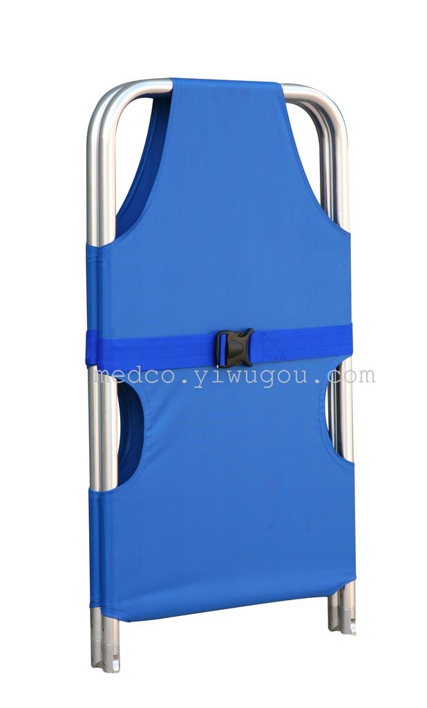 Blue wheeled stretcher stretcher stretcher medical stretcher