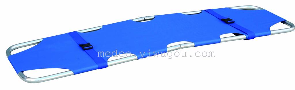Blue wheeled stretcher stretcher stretcher medical stretcher