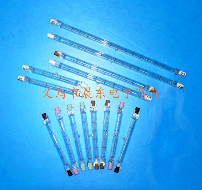 110V/220V special iodine tungsten lamp tube type lamp tube type halogen tungsten lamp