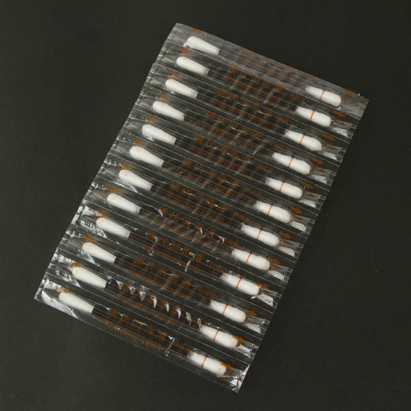  Povidone iodine disinfection cotton swab Portable cotton swabs