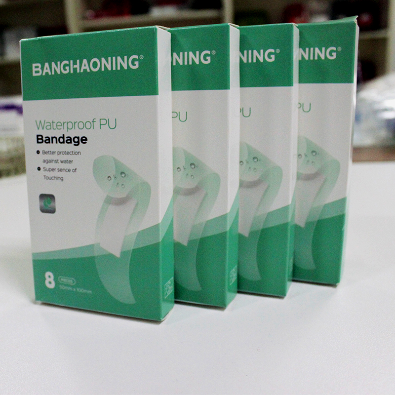 Hot sale shape of drum 50mmx100mm breathable and waterproof PU bandage