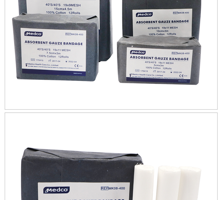Medical gauze bandage