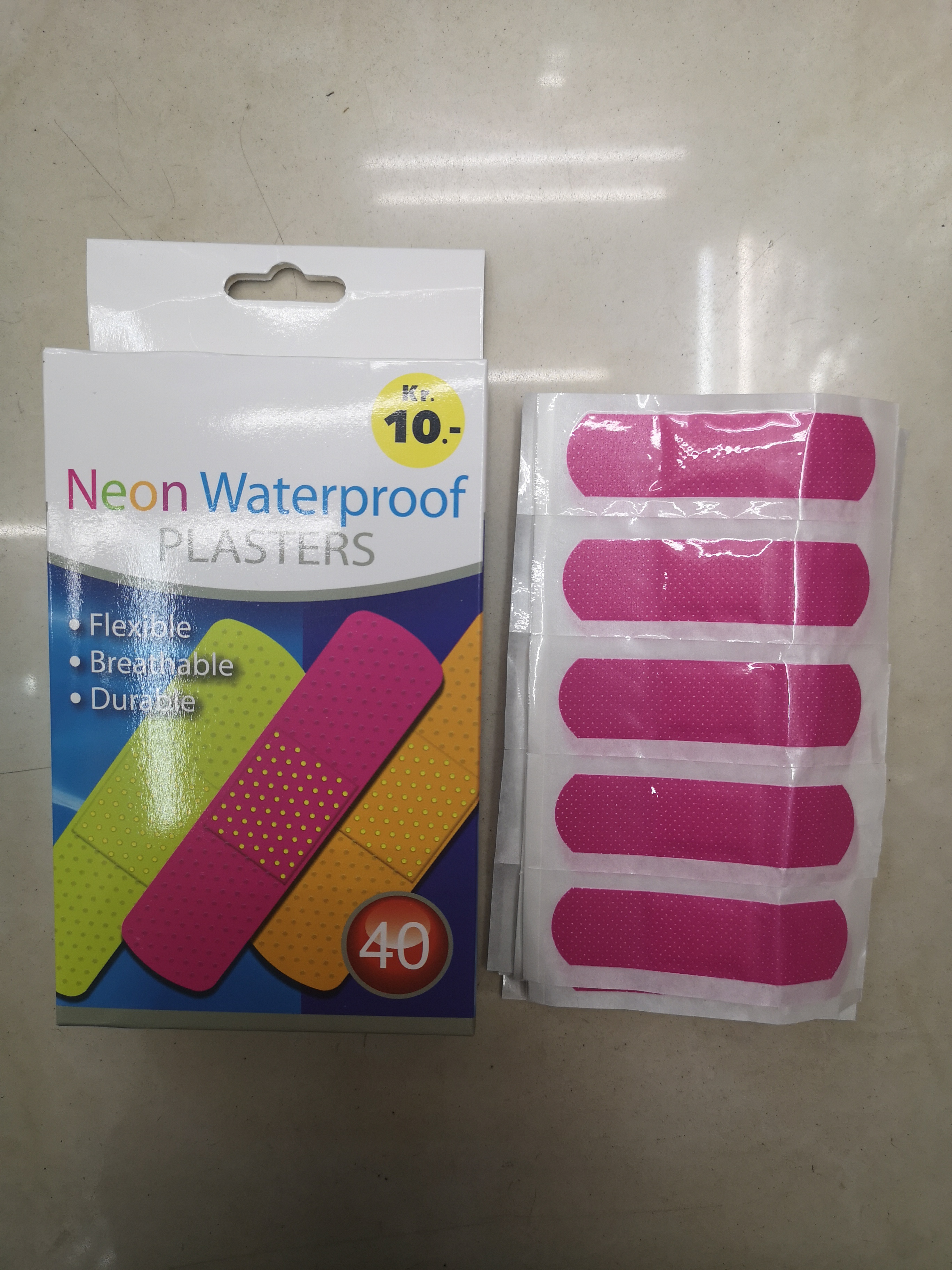 BANG HE BANG YU NUO NING BENG ZE100PCS/BOX Flexible comfortable Non-woven fabric 72*19mm Adhesive Bandage 