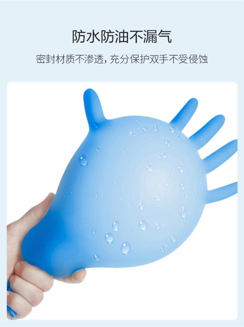 Yingke Disposable PVC Latex Nitrile Gloves Medical Examination Synthetic Nitrile Gloves Food Grade Nitrile Glove