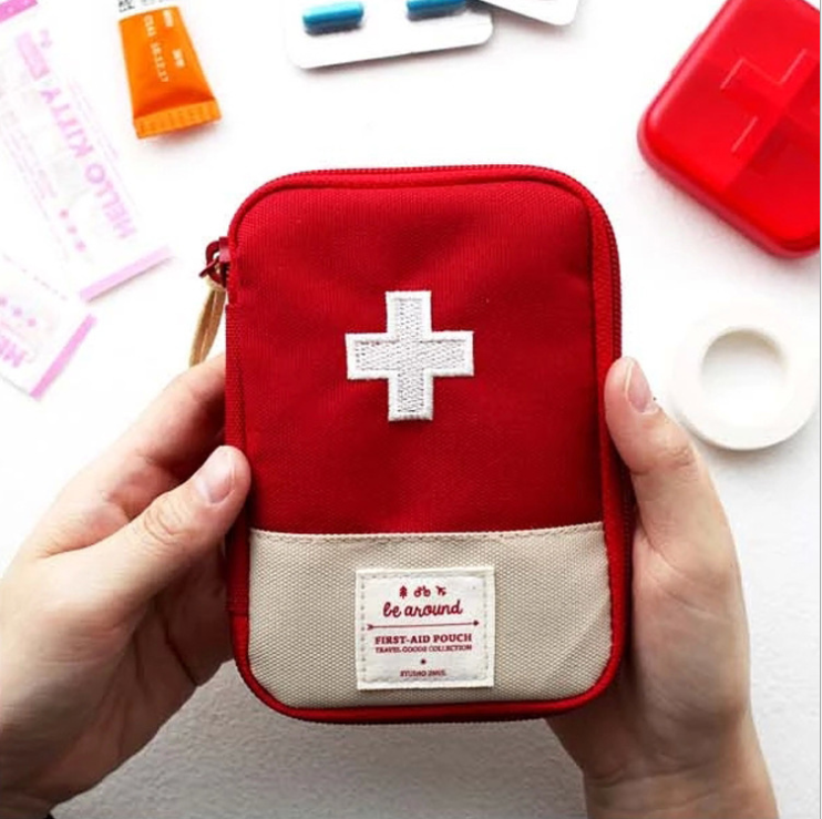 Drug storage bag travel bag first aid bag travel medicine bag portable medical bag carry-on bag