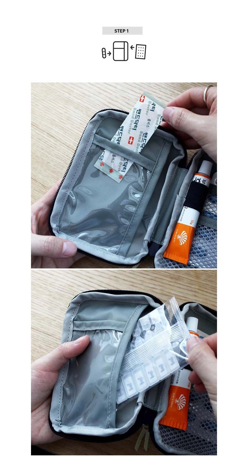 Drug storage bag travel bag first aid bag travel medicine bag portable medical bag carry-on bag Drug storage bag travel bag first aid bag travel medicine bag portable medical bag carry-on bag