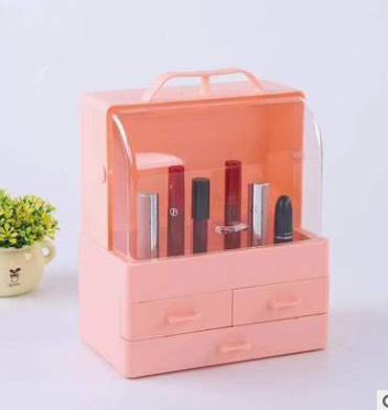 Cosmetics Storage Box Drawer-Type Dustproof Skin Care Products Drug Storage Device