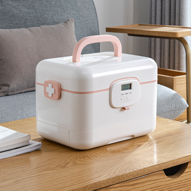Household Drug Storage Medical Medicine Chest Portable Plastic First Aid Kit Multi-Layer Large Capacity First Aid Kit