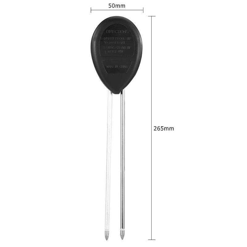 Three in one horticultural tester soil hygrometer PH value light illumination test