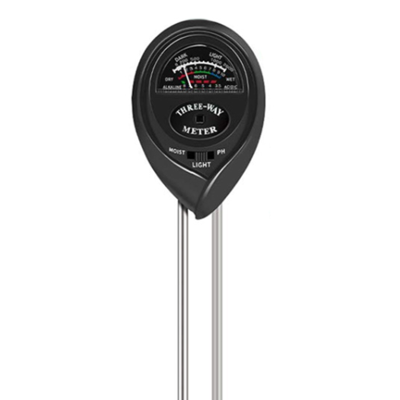 Three in one horticultural tester soil hygrometer PH value light illumination test Three in one horticultural tester soil hygrometer PH value light illumination test