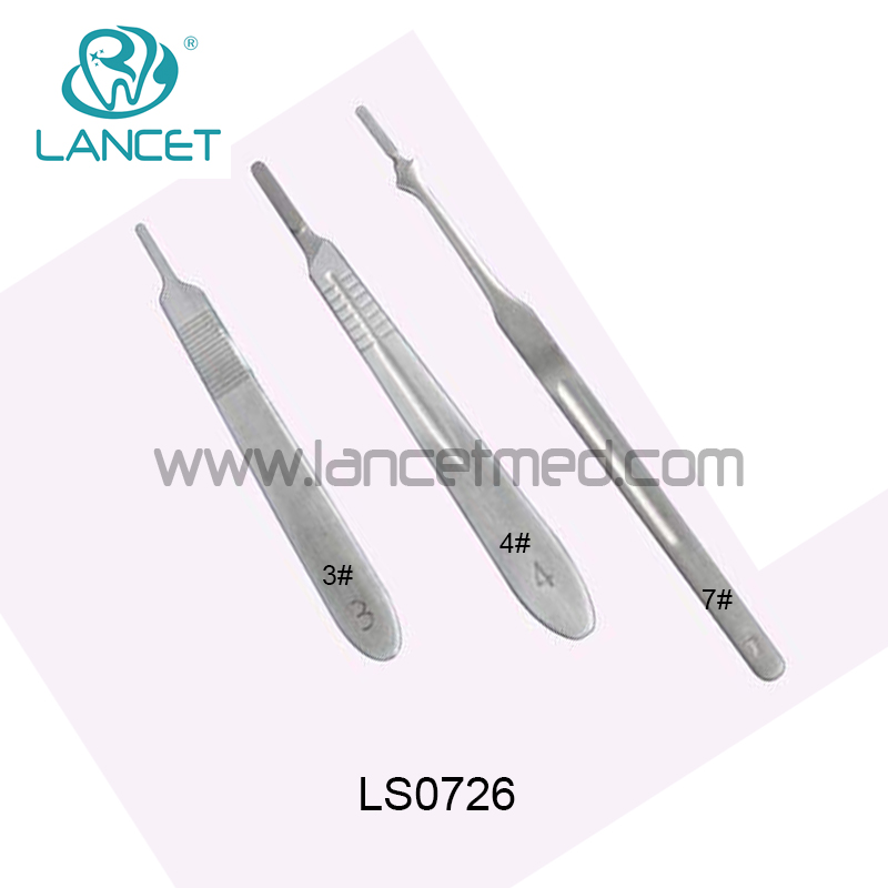 LS0726 surgical blade handle 3# 4# 7#