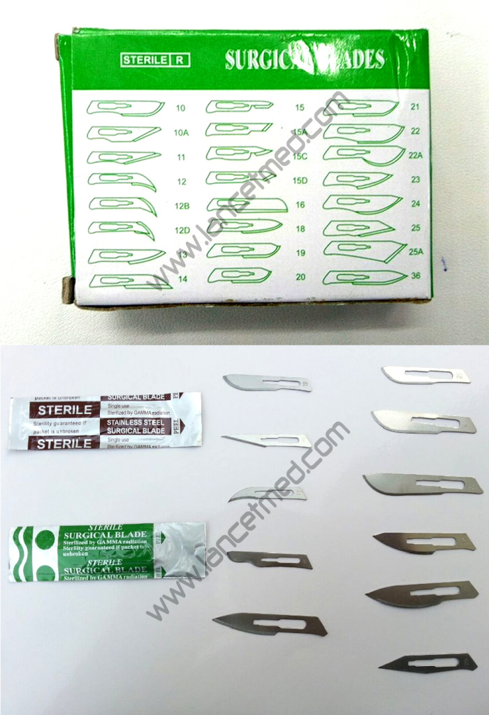 LSM002 Surgical blade carbon steel stainless steel LSM002 Surgical blade carbon steel stainless steel