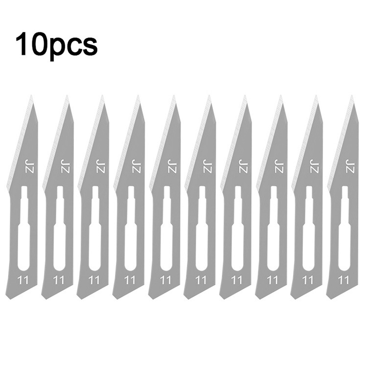 Industrial Surgical Blade Tool Steel Scalpel Handle No. 11 No. 23 Blade Mobile Phone Repair and Disassembly Auxiliary Industrial Surgical Blade Tool Steel Scalpel Handle No. 11 No. 23 Blade Mobile Phone Repair and Disassembly Auxiliary