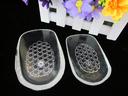Gold leaf invisible transparent soles to protect new silicone heel pad Saddle (female)