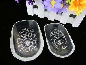 Gold leaf invisible transparent soles to protect new silicone heel pad Saddle (female)