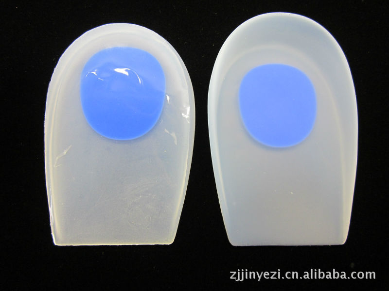 Authentic professional silicone heel spur pain heel pad pad (blue M) Authentic professional silicone heel spur pain heel pad pad (blue M)