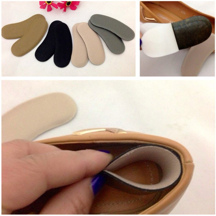 The shoe pad factory wholesale sponge heel stick half code pad nursing post anti slip anti wear anti drop heel pad