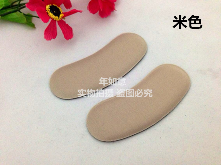 The shoe pad factory wholesale sponge heel stick half code pad nursing post anti slip anti wear anti drop heel pad