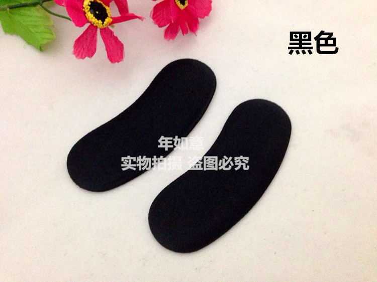 The shoe pad factory wholesale sponge heel stick half code pad nursing post anti slip anti wear anti drop heel pad