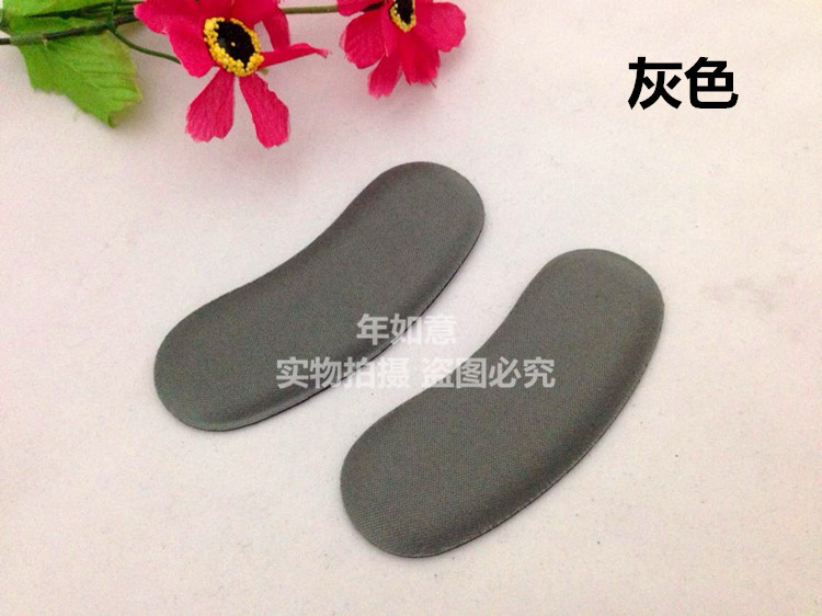 The shoe pad factory wholesale sponge heel stick half code pad nursing post anti slip anti wear anti drop heel pad