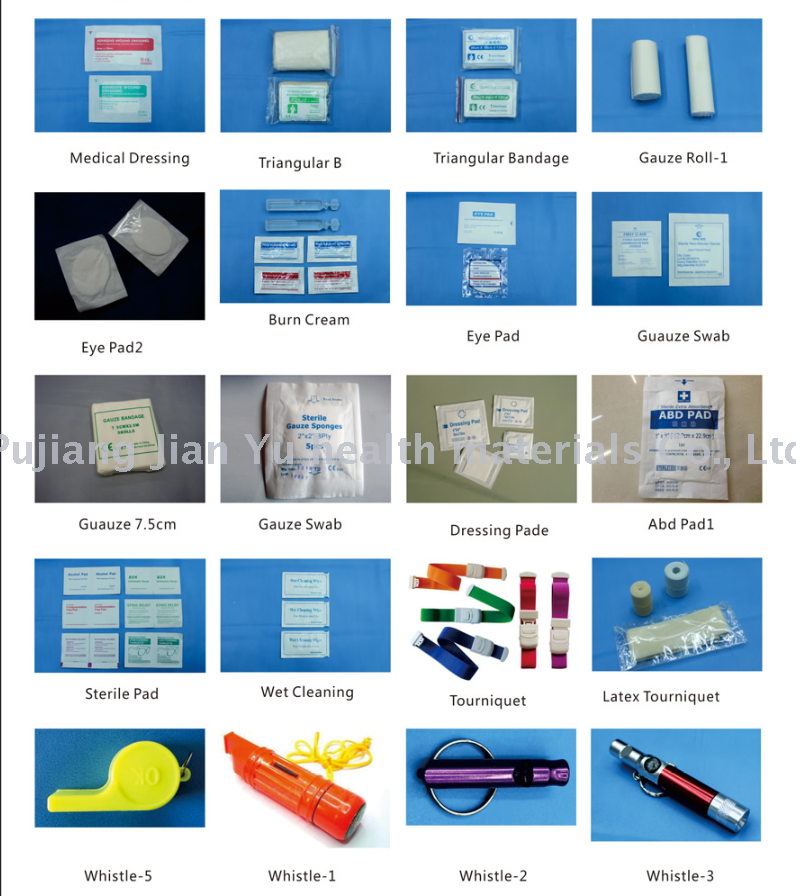 Family outdoor EVA first aid package with medical kit Family outdoor EVA first aid package with medical kit