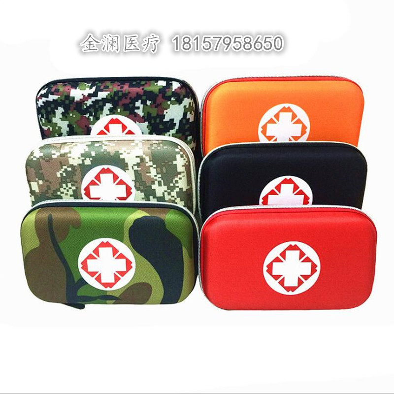 First aid kit emergency medical kit outside the owner&#039;s home
