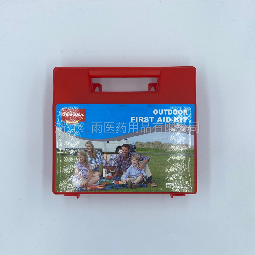 Family Earthquake Emergency Kit, Life-Saving Box, Disaster Prevention Package, Plastic First Aid Kit Medical Kit