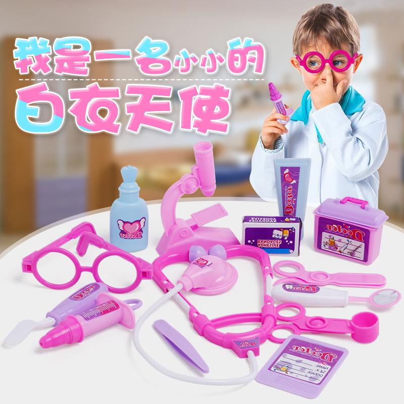 Spot hot children simulation doctor toys over every medical kit medical kit toys gift manufacturers approval