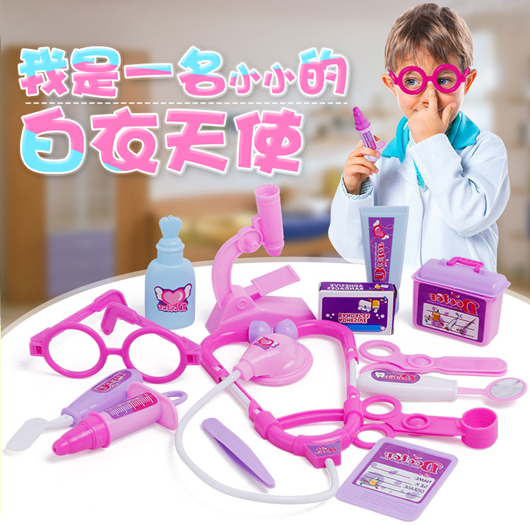 Spot hot children simulation doctor toys over every medical kit medical kit toys gift manufacturers approval