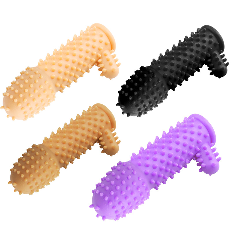Men&#039;s Sexy Exotic Condom Condom Sex Toys Men&#039;s Crystal Set Adult Sex Product One-Piece Delivery Wholesale