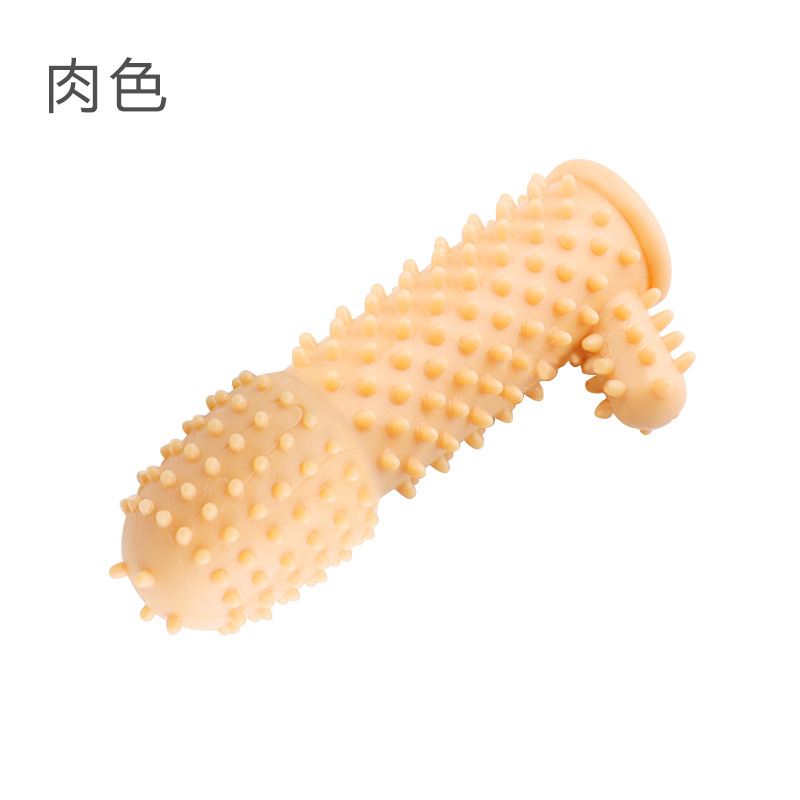 Men's Sexy Exotic Condom Condom Sex Toys Men's Crystal Set Adult Sex Product One-Piece Delivery Wholesale