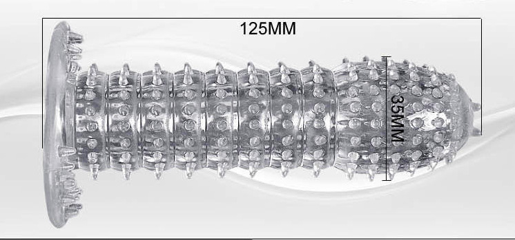 Men's Sexy Exotic Condom Condom Sex Toys Men's Crystal Set Adult Sex Product One-Piece Delivery Wholesale