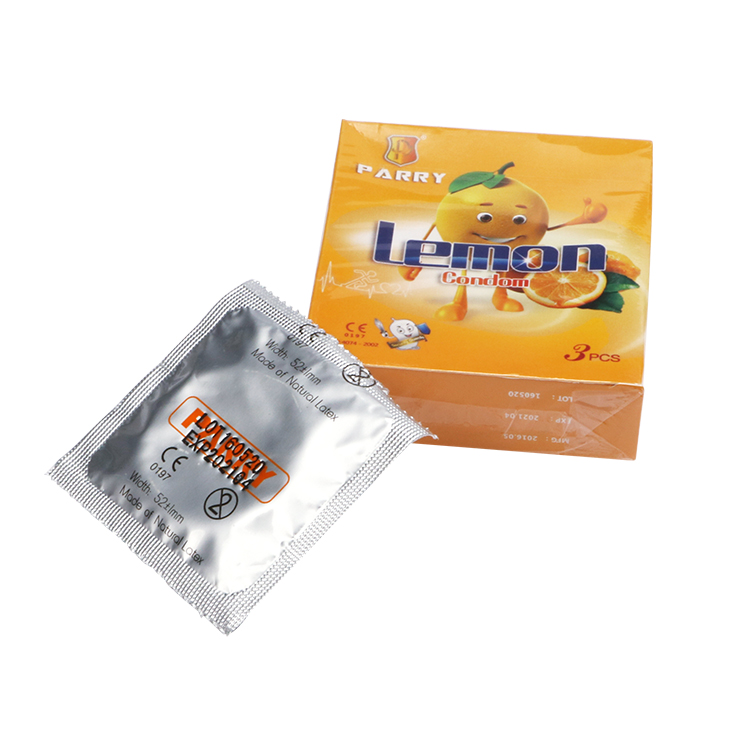 Lemon condom