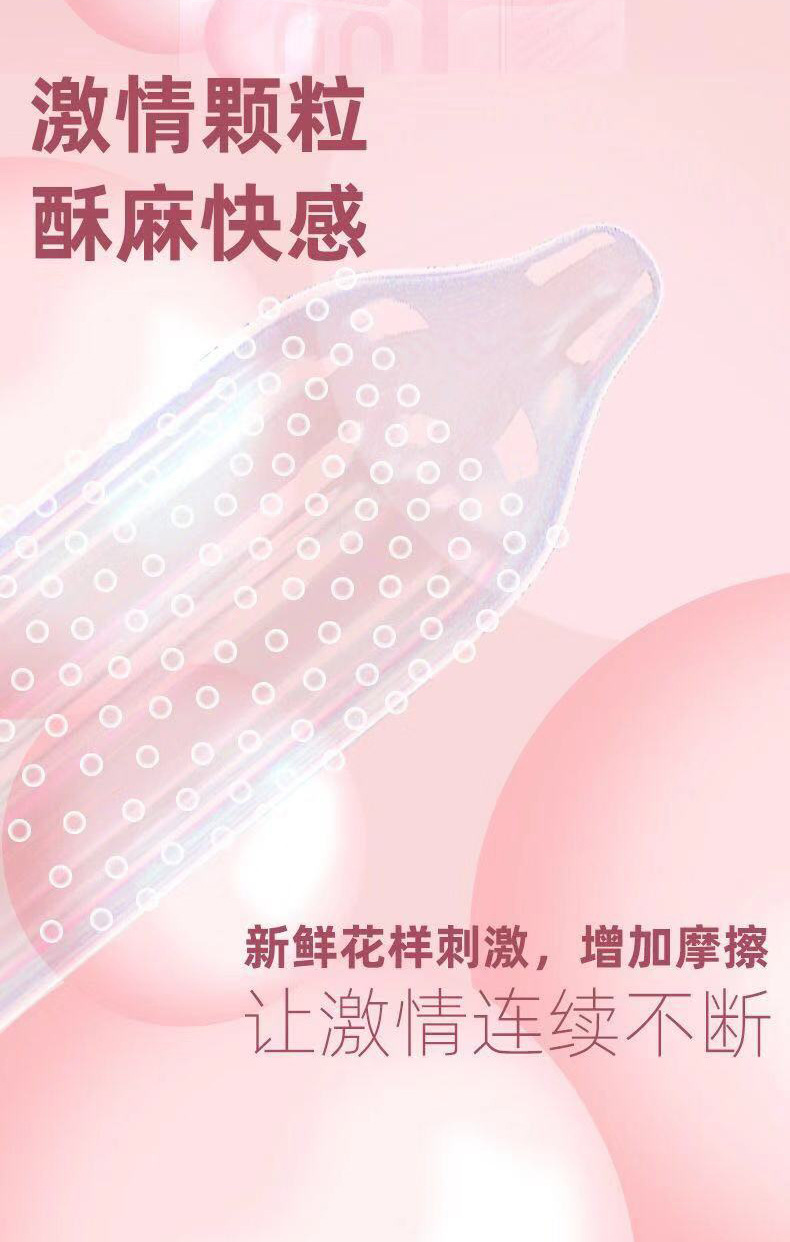 Olo Ultra-Thin Condom Hyaluronic Acid 001 Sets Sexy Wolf Tooth Long-Lasting Condom Adult Male Products Safty Belt Cover