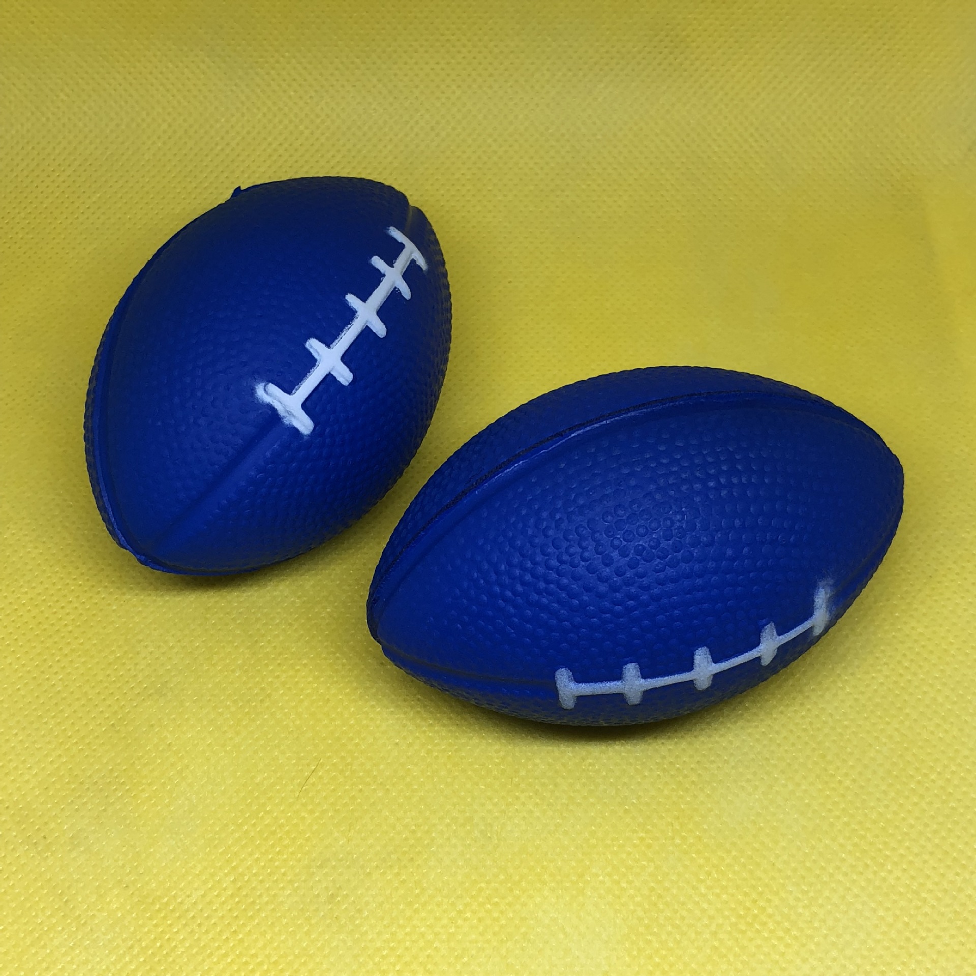 Blood Donation Grip 5.5cm Rugby Pressure Vent Elastic Pu Ball Slow Rebound Foam Polyurethane Toy