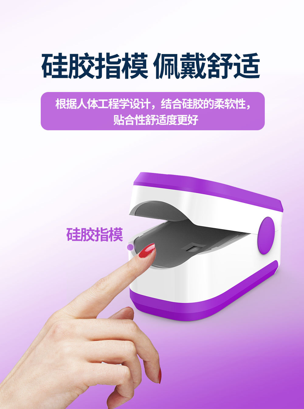 F169 Hand-Hold Pulse Oximeter Fingertip Blood Oxygen Saturation Monitor Heart Rate Detector Blood Pressure Monitor