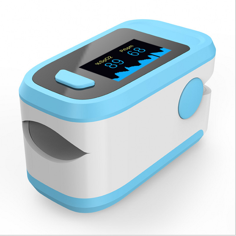 F169 Hand-Hold Pulse Oximeter Fingertip Blood Oxygen Saturation Monitor Heart Rate Detector Blood Pressure Monitor