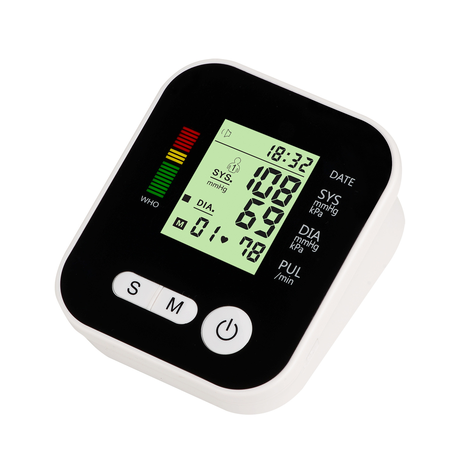 Sphygmomanometer 2019 Electronic Blood Pressure Meter Arm Blood Pressure Meter Lithium Battery Three-Color Sphygmomanometer 2019 Electronic Blood Pressure Meter Arm Blood Pressure Meter Lithium Battery Three-Color