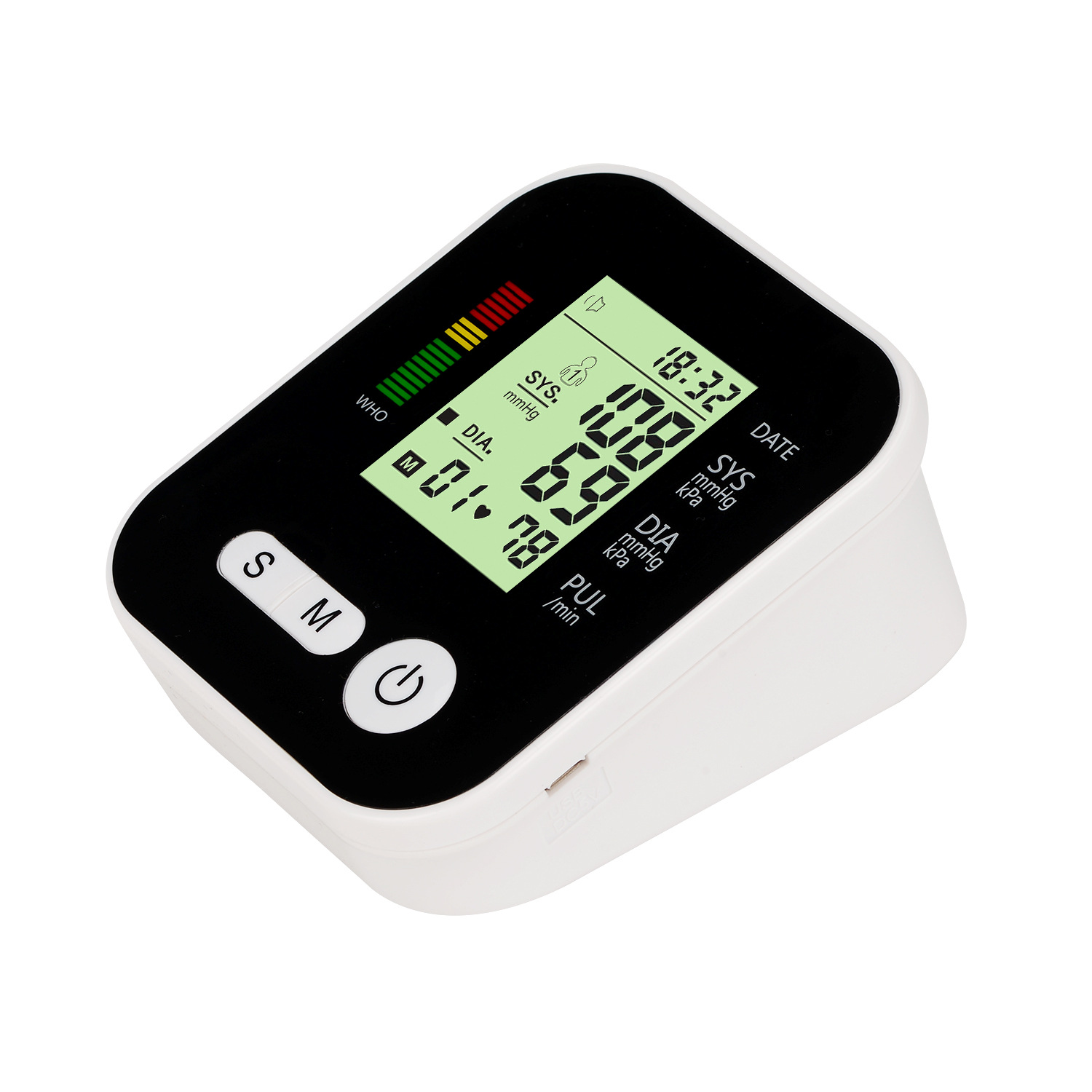 Sphygmomanometer 2019 Electronic Blood Pressure Meter Arm Blood Pressure Meter Lithium Battery Three-Color Sphygmomanometer 2019 Electronic Blood Pressure Meter Arm Blood Pressure Meter Lithium Battery Three-Color
