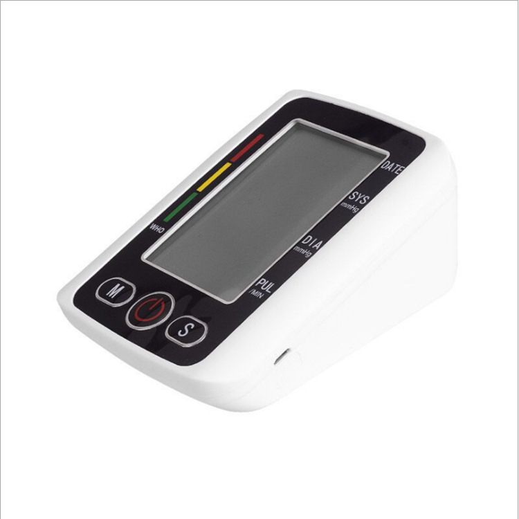Neutral English Blood Pressure Meter USB Rechargeable English Voice Amazon Sphygmomanometer