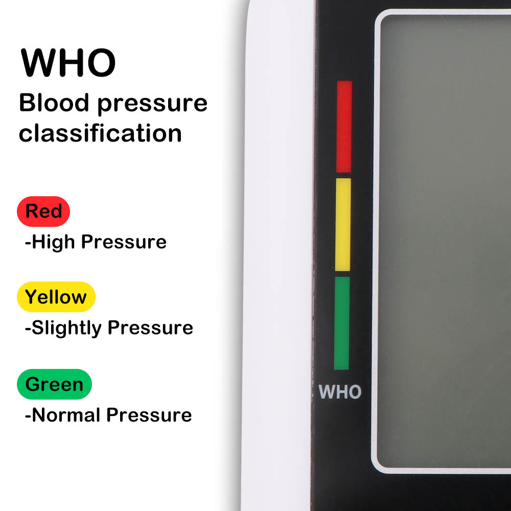 Neutral English Blood Pressure Meter USB Rechargeable English Voice Amazon Sphygmomanometer