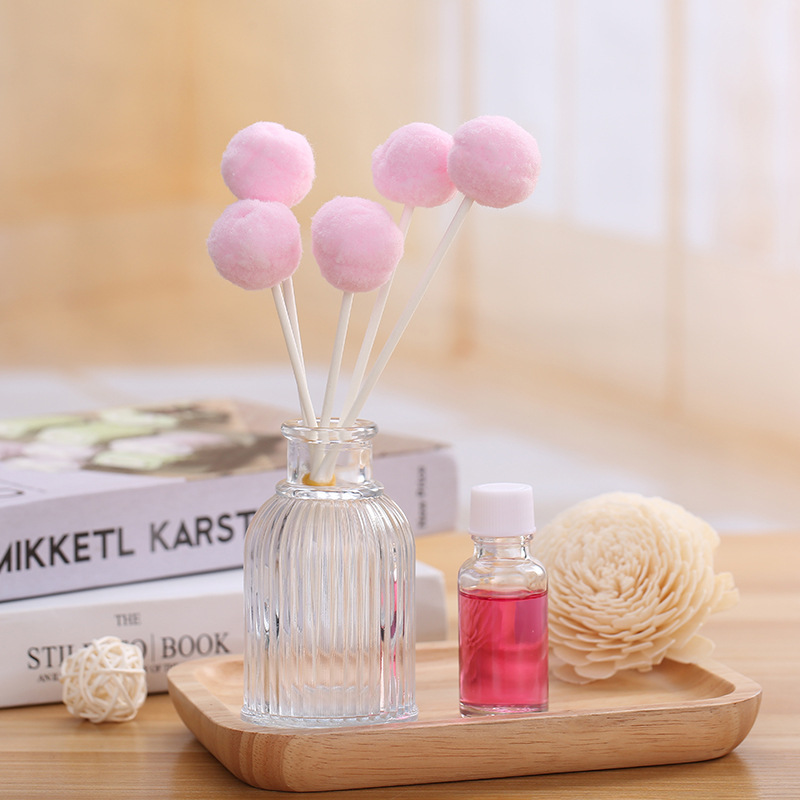 Factory Wholesale Dark Fragrance Fire-Free Aromatherapy Set Spice Glass Rattan Auxiliary Volatile Household Perfume