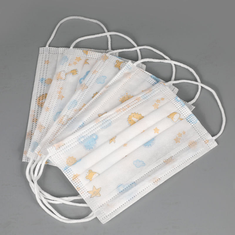 A perfume scented mask for children at school. Dolphin Pattern A perfume scented mask for children at school. Dolphin Pattern