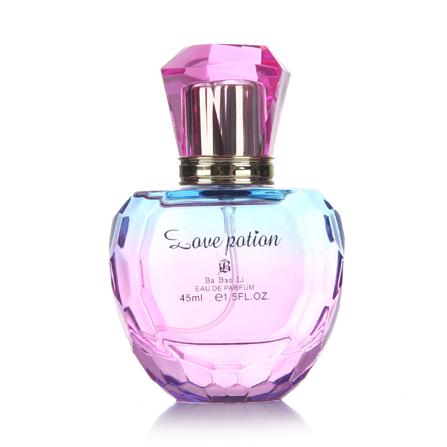 Factory Direct Sales Heart-Shaped Purple Elf Perfume Internet Celebrity Perfume Stall Hot Sale