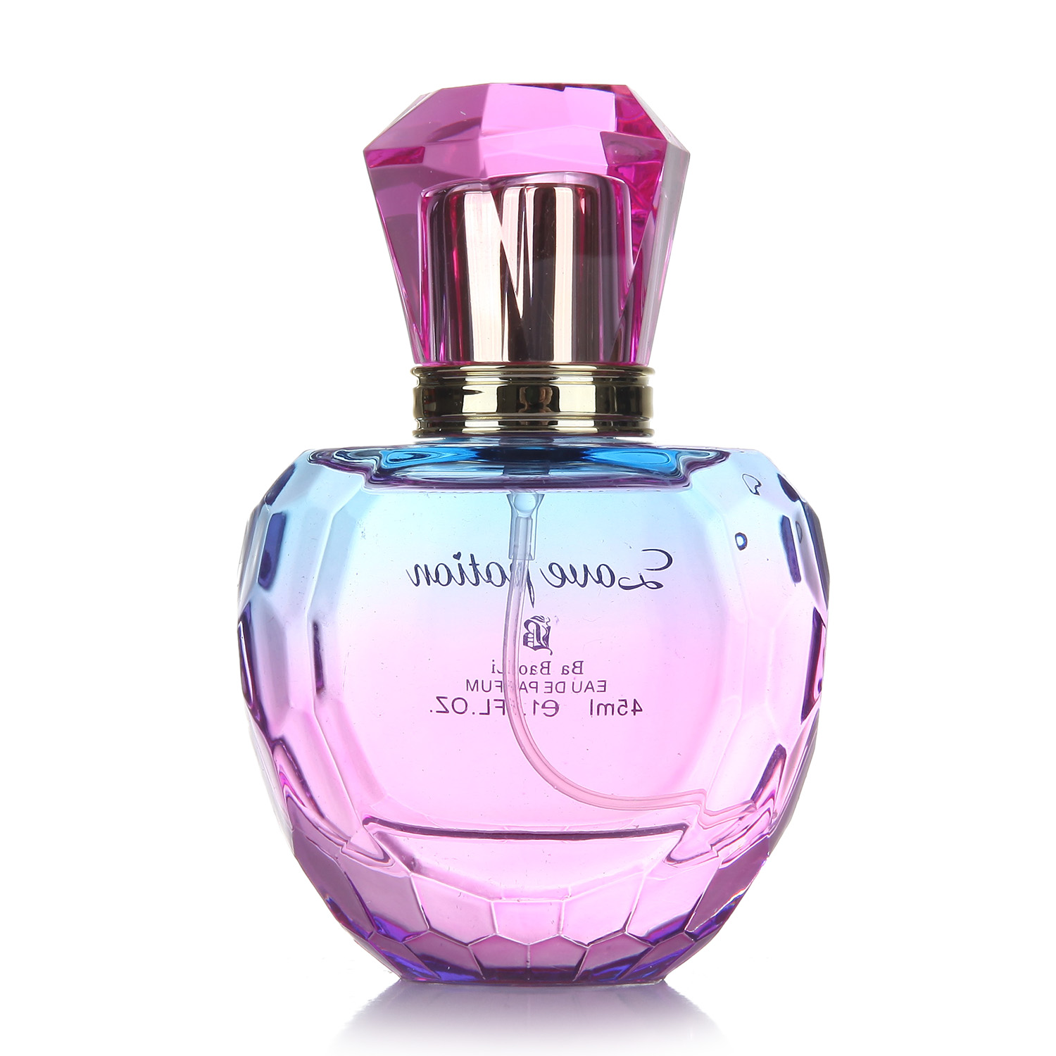 Factory Direct Sales Heart-Shaped Purple Elf Perfume Internet Celebrity Perfume Stall Hot Sale