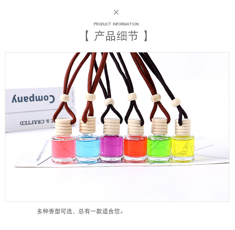 Hot Sale Creative Car Accessory Perfume Ornaments Car Aromatherapy Air Fresh Deodorant Pendant Factory Wholesale