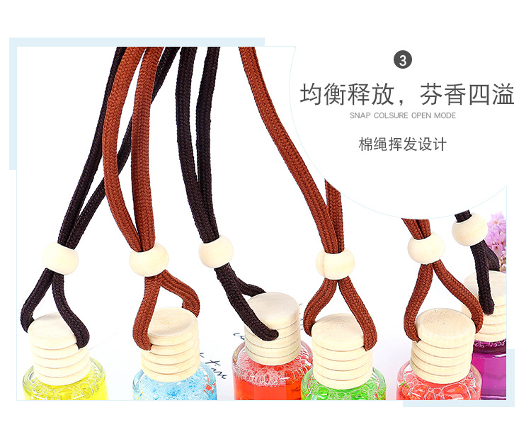 Hot Sale Creative Car Accessory Perfume Ornaments Car Aromatherapy Air Fresh Deodorant Pendant Factory Wholesale