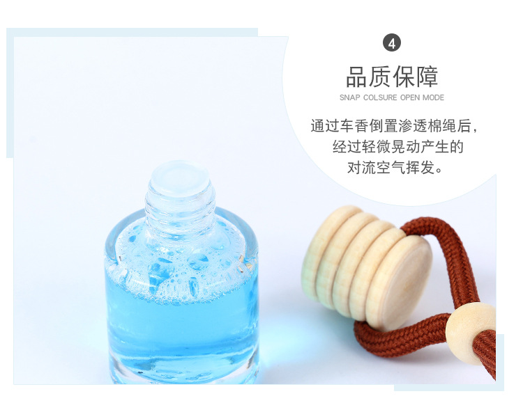 Hot Sale Creative Car Accessory Perfume Ornaments Car Aromatherapy Air Fresh Deodorant Pendant Factory Wholesale