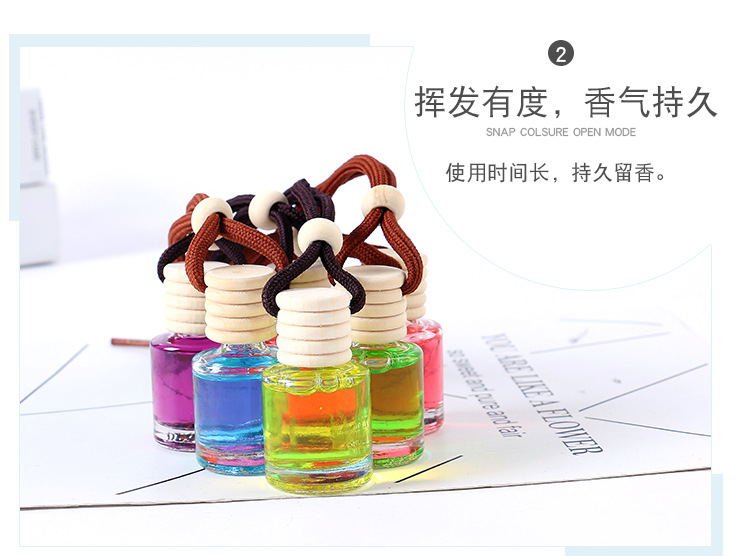 Hot Sale Creative Car Accessory Perfume Ornaments Car Aromatherapy Air Fresh Deodorant Pendant Factory Wholesale